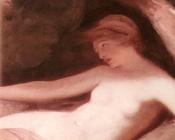 乔治罗姆尼 - Reclining Female Nude